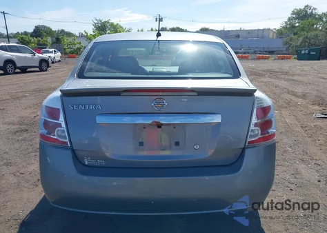 2012 Nissan Sentra 2.0 S from USA, damaged, VIN 3N1AB6APXCL744700